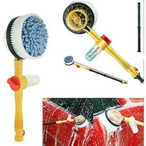 Brosse de lavage voiture rotative avec réservoir à savon – photo 1